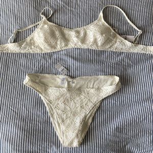 Aerie Crochet 2-Piece Bikini Set